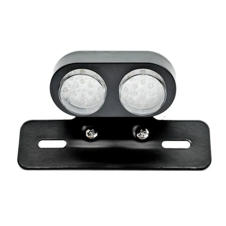 Custom LED Integrated Taillight, Black